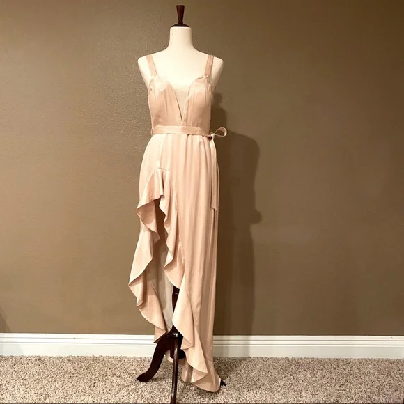 chinese dress ladies Clarissa Maxi Dress Large / Orange main image 0